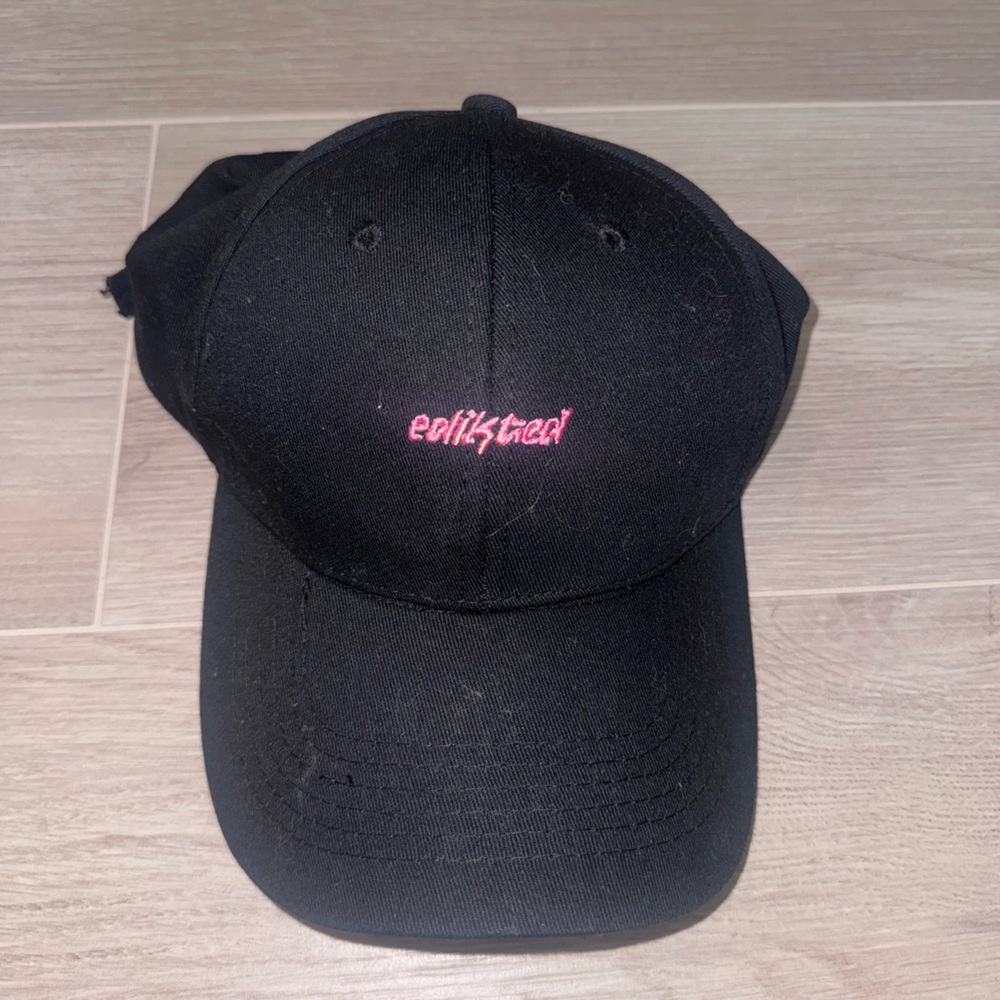 Edikted Black and Pink Cap